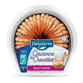 Couronne de crevettes sauce cocktail (130g)