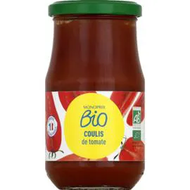 MONOPRIX BIO Coulis de tomate, bio 350g