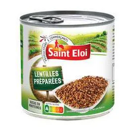 SAINT ELOI Lentilles préparées 530g