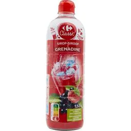 CARREFOUR CLASSIC' Sirop grenadine 1,5l