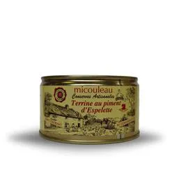 MICOULEAU Terrine au piment d'Espelette 200g