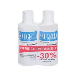 SAUGELLA Toilette intime dermoliquide 2x500ml