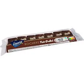 IVORIA Rochers noir praliné 245g