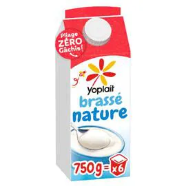 YOPLAIT Yaourt Brassé Nature 750g