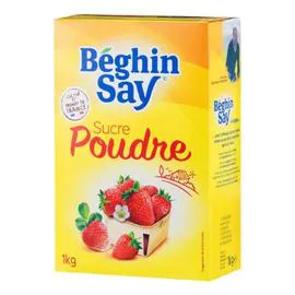 BÉGHIN SAY Sucre en poudre 1kg