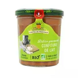 COMTES DE PROVENCE Délice gourmand confiture de lait bio 350g