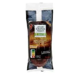 AUCHAN Chorizo Espagnol doux 225g