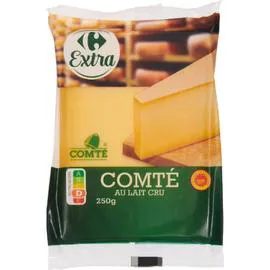 CARREFOUR EXTRA Comté Au Lait Cru AOP 250g