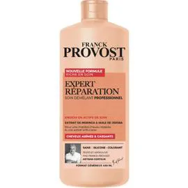 FRANCK PROVOST Après-Shampoing Soin Démêlant Cheveux Abimés, Cassants Et Fourchus, Moringa & Huile De Jojoba 450ml