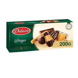 DELACRE Biscuits assortiment Bruges 200g