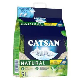 CATSAN Litière pour chat végétale agglomérant 2,73kg