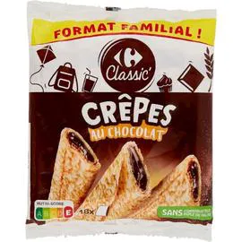 CARREFOUR CLASSIC' Crêpes au chocolat 18x32g