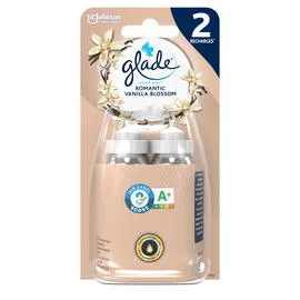 GLADE Recharge pour Spray Automatique - Romantic Vanilla Blossom x2