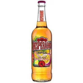 DESPERADOS TROPICAL Bière aromatisée au spiritueux Rhum Fruit de la passion & Citron vert 65cl