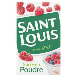 SAINT LOUIS Sucre en poudre 1kg
