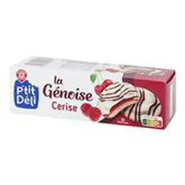 MARQUE REPÈRE, P'TIT DÉLI Génoises fourrées 150g