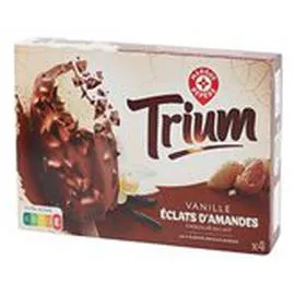 MARQUE REPÈRE, TRIUM Bâtonnets Vanille Amandes x4 314g