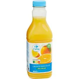 CARREFOUR EXTRA Jus d'orange sans pulpe 90cl
