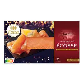 CARREFOUR EXTRA Saumon fumé Ecosse 300g