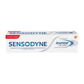 SENSODYNE Dentifrice Rapid Action blancheur 75ml