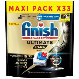 FINISH Tablette lave-vaisselle Ultimate Plus - x33 402,6g