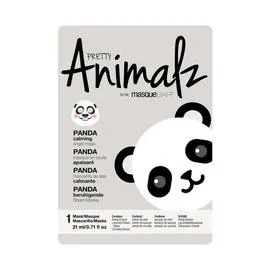 B.A.R Masque En Feuille Panda Apaisant - Pretty Animalz 21ml