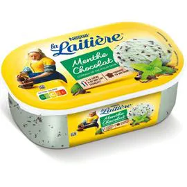 NESTLÉ, LA LAITIÈRE Glace Menthe Chocolat LA LAITIERE 490g