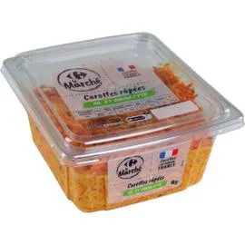 CARREFOUR LE MARCHÉ Carottes râpées ail et ciboulette 1kg