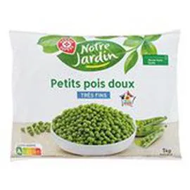 MARQUE REPÈRE, NOTRE JARDIN Petits pois très fins 1kg