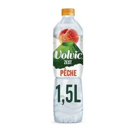 VOLVIC Zest saveur pèche 1L5 l'unité