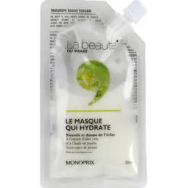 LA BEAUTÉ Le Masque Hydratant aloe vera jojoba du Visage 30ml