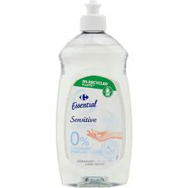 CARREFOUR ESSENTIAL Liquide vaisselle Sensitive 0% 500ml