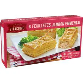VITACUIRE Friand jambon emmental 8x65g