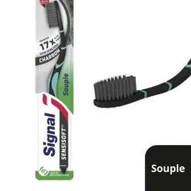 SIGNAL Brosse A Dents Souple Sensisoft Charbon l'unité