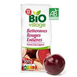 MARQUE REPÈRE, BIO VILLAGE Betterave rouge Bio 500g