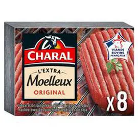 CHARAL Extra moelleux hachés au boeuf 800g