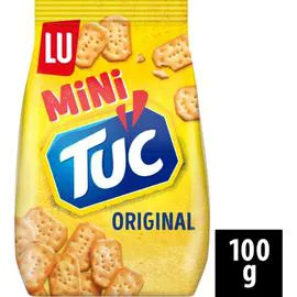 LU, TUC Mini biscuits apéritifs crackers Original 100g