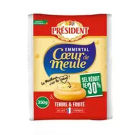 PRÉSIDENT Emmental 30% de sel en moins 350g