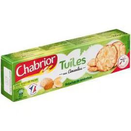 CHABRIOR Tuiles aux amandes 100g
