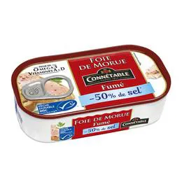 CONNÉTABLE Foie de morue 121g