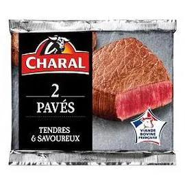 CHARAL Pavés Viande Bovine Française 2x140g