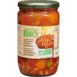 CARREFOUR BIO Légumes cuisinés bio pour couscous 660g