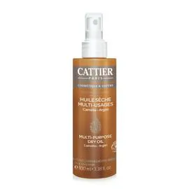 CATTIER Huile sèche corps camélia et argan Bio 100ml