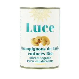 LUCE La Bio Idea Champignons De Paris Émincés Bio 230g