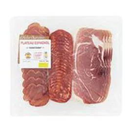LECLERC, L'ATELIER CHARCUTERIE Plateau charcuterie Espagnole 180g