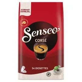 SENSEO Café dosettes corsé x54 375g