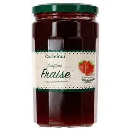 CARREFOUR Confiture de fraises 750g