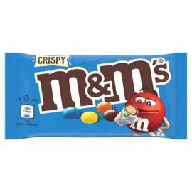 MARS, M&M'S Bonbons chocolat crispy 36g