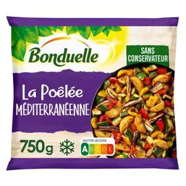 BONDUELLE Poêlée méditerranéenne aux légumes du soleil 750g