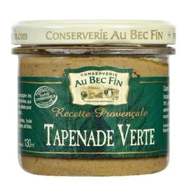 CONSERVERIE AU BEC FIN Tapenade verte 90g